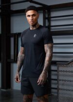 Gym King Energy Tee Black Men Clothing J2PFB22 - Image 6