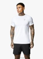Gym King Energy Tee White Men Clothing J2PFB21 - Image 3