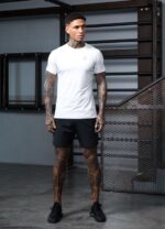 Gym King Energy Tee White Men Clothing J2PFB21 - Image 4