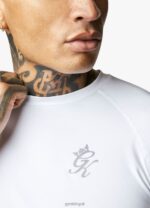 Gym King Energy Tee White Men Clothing J2PFB21 - Image 5