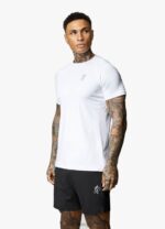Gym King Energy Tee White Men Clothing J2PFB21 - Image 6