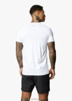 Gym King Energy Tee White Men Clothing J2PFB21 - Image 7