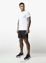 Gym King Energy Tee White Men Clothing J2PFB21 - Image 8
