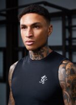 Gym King Energy Vest Black Men Clothing J2PFB176 - Image 2