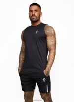 Gym King Energy Vest Black Men Clothing J2PFB176 - Image 4