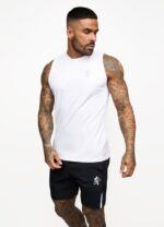 Gym King Energy Vest White Men Clothing J2PFB175 - Image 6