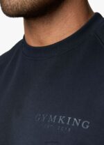 Gym King Est. Legacy Crew Navy Men Clothing J2PFB214 - Image 3