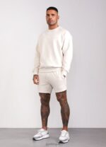 Gym King Est. Legacy Crew Sand Men Clothing J2PFB215 - Image 2