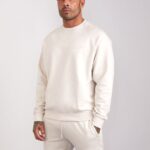 Gym King Est. Legacy Crew Sand Men Clothing J2PFB215