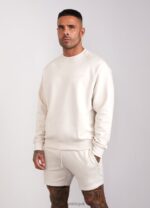 Gym King Est. Legacy Crew Sand Men Clothing J2PFB215