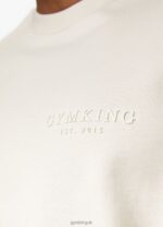 Gym King Est. Legacy Crew Sand Men Clothing J2PFB215 - Image 3
