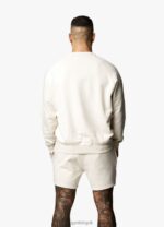 Gym King Est. Legacy Crew Sand Men Clothing J2PFB215 - Image 4