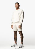 Gym King Est. Legacy Crew Sand Men Clothing J2PFB215 - Image 8