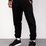 Gym King Est. Legacy Jogger Black Men Clothing J2PFB282