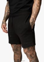 Gym King Est. Legacy Short Black Men Clothing J2PFB109 - Image 2