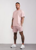 Gym King Est. Legacy Short Dusky Pink Men Clothing J2PFB111 - Image 11