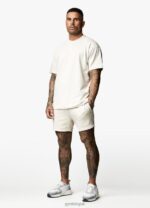 Gym King Est. Legacy Short Sand Men Clothing J2PFB112 - Image 7