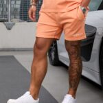 Gym King Est. Legacy Short Washed Coral Men Clothing J2PFB92