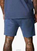 Gym King Est. Legacy Short Washed Indigo Men Clothing J2PFB94 - Image 7
