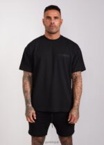 Gym King Est. Legacy Tee Black Men Clothing J2PFB47