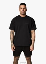 Gym King Est. Legacy Tee Black Men Clothing J2PFB47 - Image 4