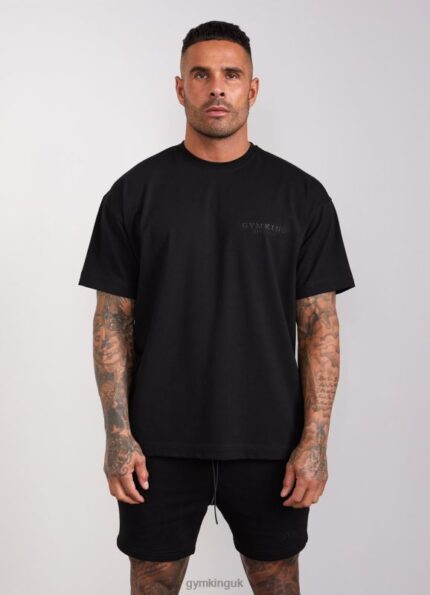 Gym King Est. Legacy Tee Black Men Clothing J2PFB47