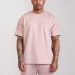 Gym King Est. Legacy Tee Dusky Pink Men Clothing J2PFB46