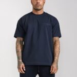 Gym King Est. Legacy Tee Navy Men Clothing J2PFB48