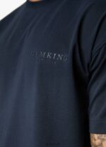 Gym King Est. Legacy Tee Navy Men Clothing J2PFB48 - Image 3