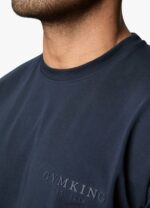 Gym King Est. Legacy Tee Navy Men Clothing J2PFB48 - Image 8