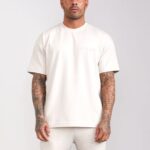 Gym King Est. Legacy Tee Sand Men Clothing J2PFB49
