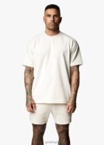 Gym King Est. Legacy Tee Sand Men Clothing J2PFB49 - Image 7