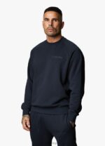 Gym King Est. Legacy Tracksuit Navy Men Clothing J2PFB247 - Image 5