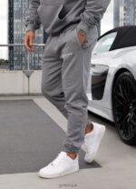 Gym King Est. Legacy Tracksuit Washed Grey Men Clothing J2PFB236 - Image 12