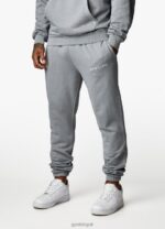 Gym King Est. Legacy Tracksuit Washed Grey Men Clothing J2PFB236 - Image 17