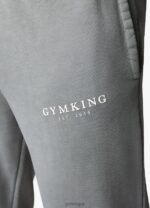 Gym King Est. Legacy Tracksuit Washed Grey Men Clothing J2PFB236 - Image 5