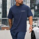 Gym King Est. Legacy Washed Tee Washed Indigo Men Clothing J2PFB8