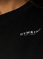 Gym King Established Boyfriend Tee Black/White Women Clothing J2PFB355 - Image 8