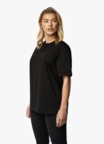 Gym King Established Boyfriend Tee Black Women Clothing J2PFB417 - Image 6