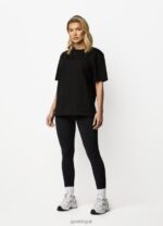 Gym King Established Boyfriend Tee Black Women Clothing J2PFB417 - Image 7