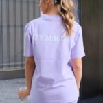 Gym King Established Boyfriend Tee Lilac Women Clothing J2PFB364
