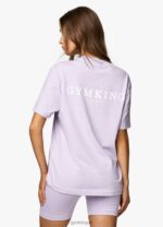 Gym King Established Boyfriend Tee Lilac Women Clothing J2PFB364 - Image 7