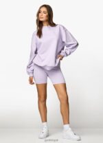 Gym King Established Crew Lilac Women Clothing J2PFB366 - Image 11