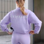 Gym King Established Crew Lilac Women Clothing J2PFB366
