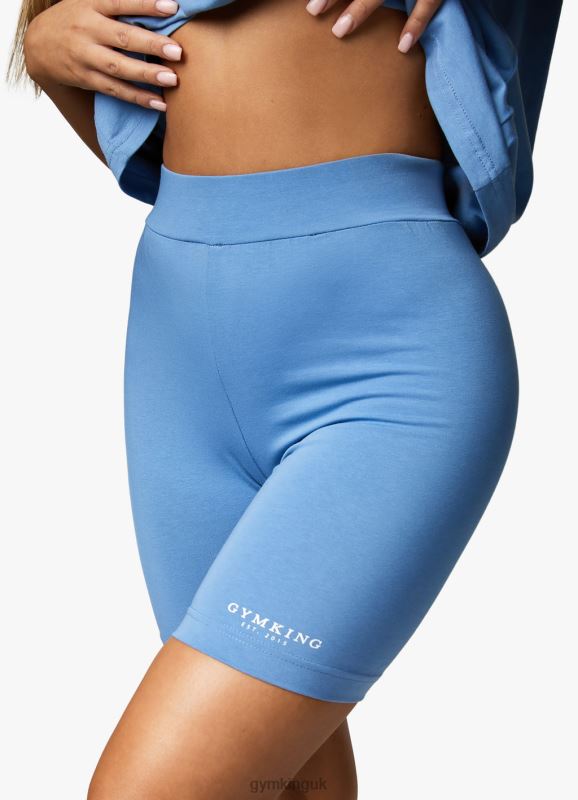 Gym King Established Cycle Short Coastal Blue Women Clothing J2PFB360 - Image 10