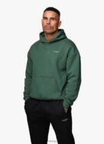 Gym King Established Hood Racing Green Men Clothing J2PFB223 - Image 2
