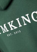 Gym King Established Hood Racing Green Men Clothing J2PFB223 - Image 3