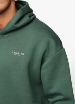 Gym King Established Hood Racing Green Men Clothing J2PFB223 - Image 8