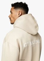 Gym King Established Hood Sandstone Men Clothing J2PFB221 - Image 4