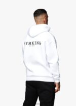 Gym King Established Hood White Men Clothing J2PFB222 - Image 4